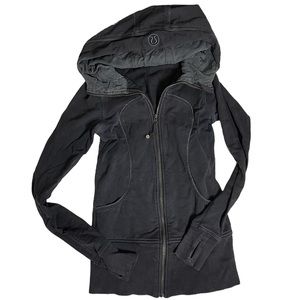 LULULEMON Soul Powered Yoga Scuba Hoodie Size 4